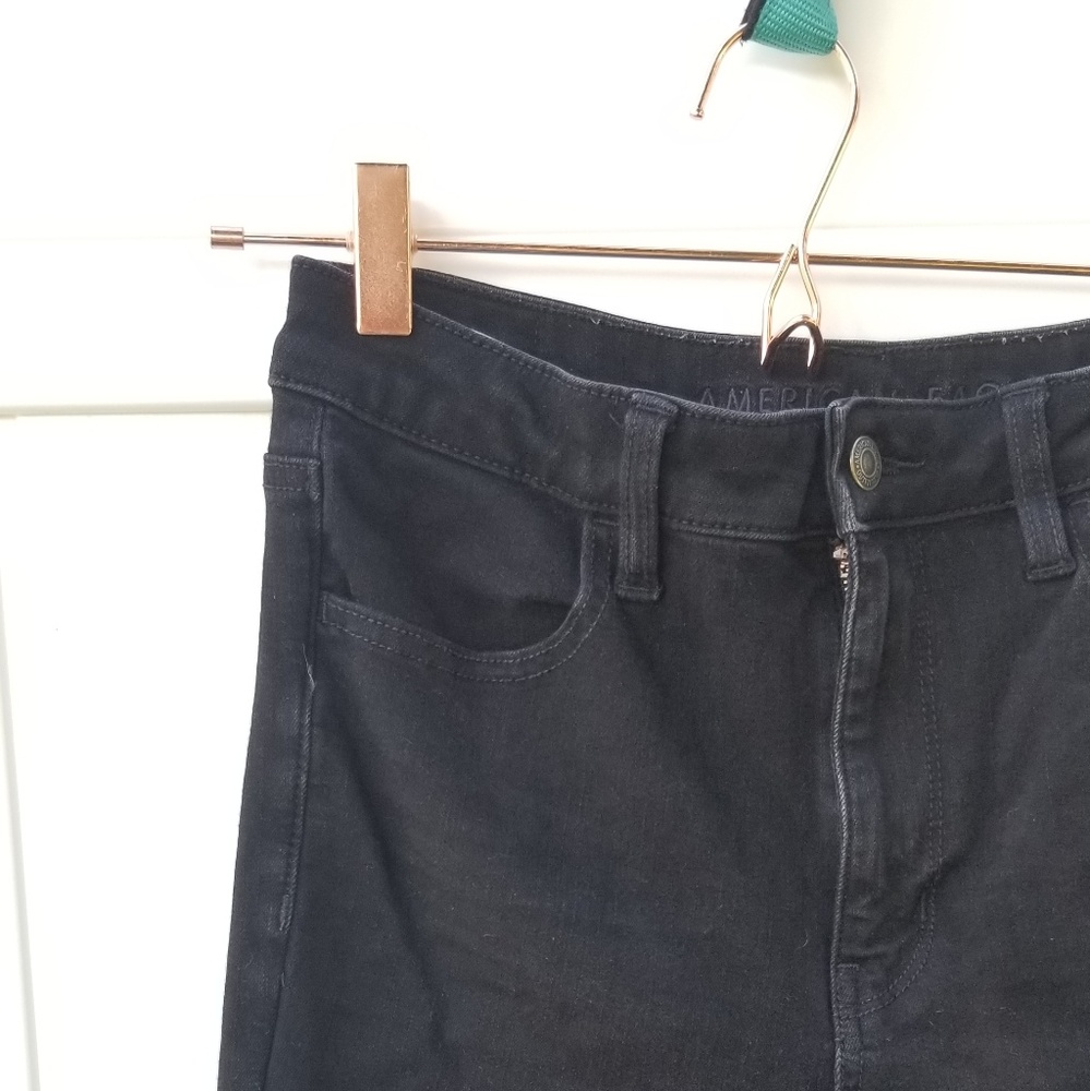 High wasted jegging